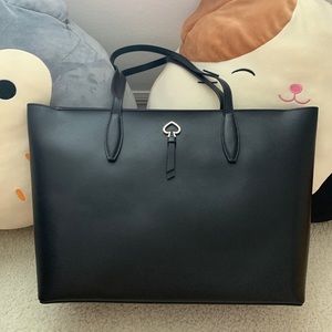 KATE SPADE NEW YORK ADEL LEATHER LARGE TOTE